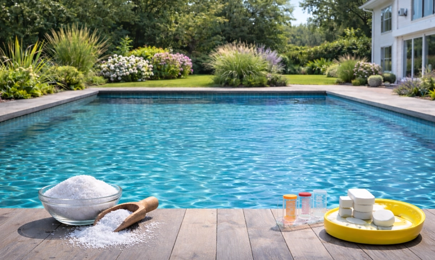 Porovnanie slaného a chlórového bazéna z hľadiska úpravy vody a komfortu kúpania